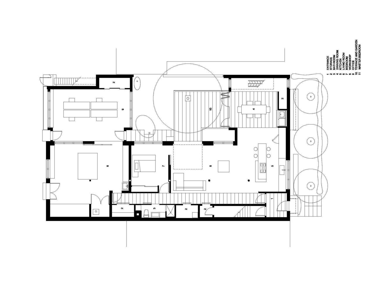 Desain Rumah Bentuk U Cocok Untuk Area Padat Arsiteknet