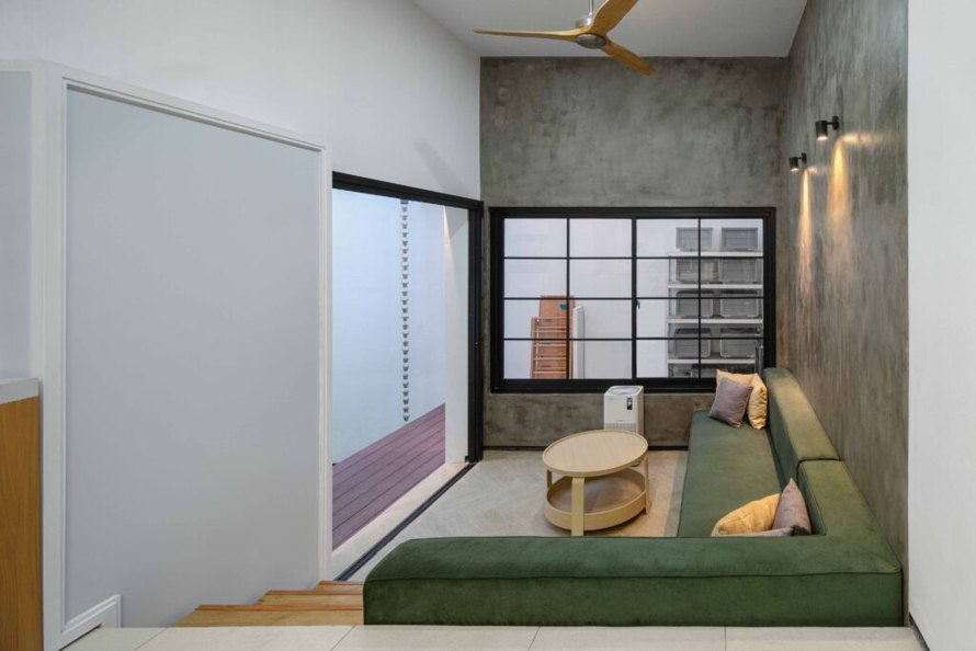 Sunken living room di Houseofhansan